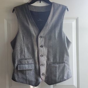Marc Anthony large grey wool vest waistcoat